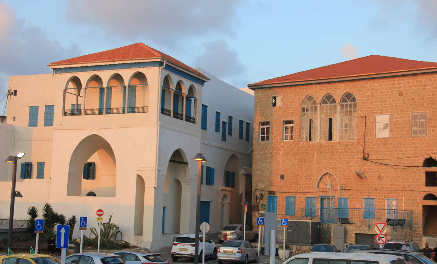 Tour von Akko am Abend