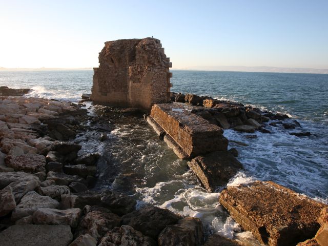 Remains of the Roman Hellenistic Breakwater