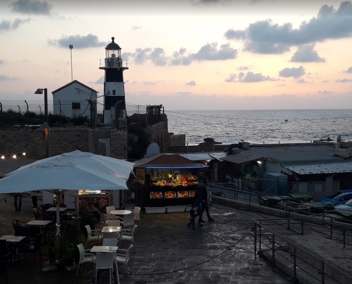 Tour von Akko am Abend