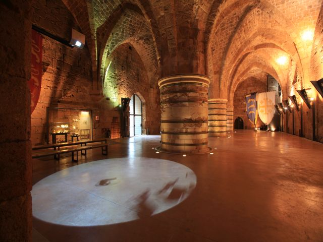 La Forteresse des Hospitaliers, les Salles des Chevaliers